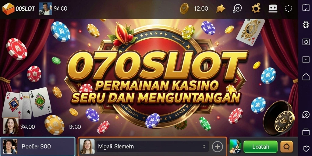 Screenshot gameplay seru dari 070SLOT aplikasi Kasino.