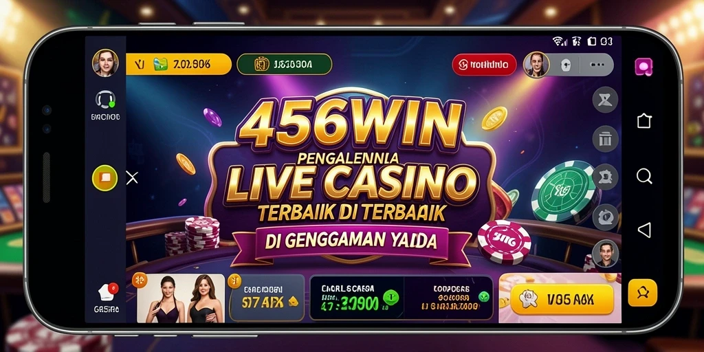 Tampilan gameplay Live Casino yang menarik dan mendebarkan.