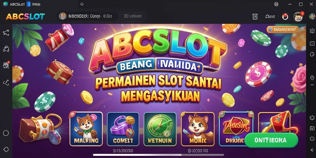 Tampilan gameplay ABCSLOT yang menawan dan menyenangkan.