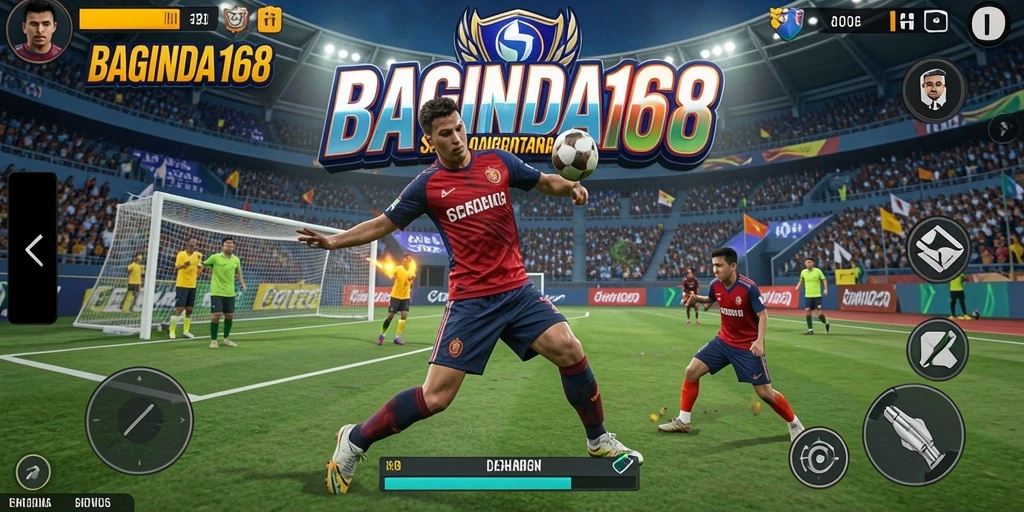 Tampilan gameplay menarik dari aplikasi BAGINDA168 dengan variasi olahraga.