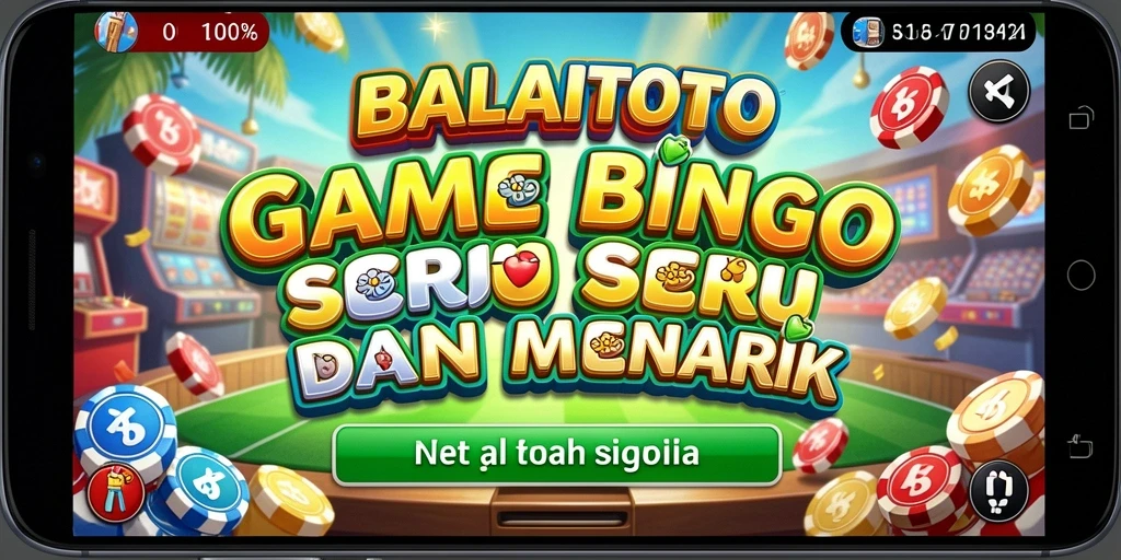 Tampilan menarik dari gameplay Bingo BALAITOTO.