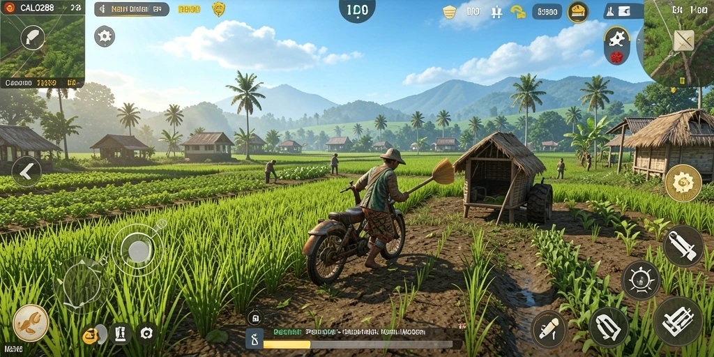 Gameplay menarik CALO288 dengan berbagai pilihan tanaman.