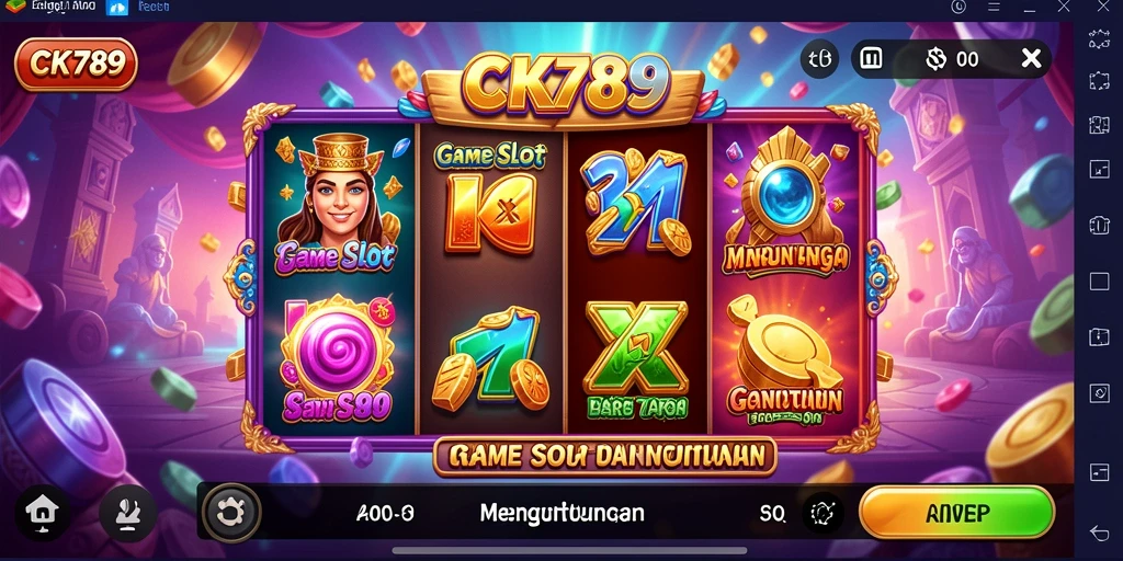 Gameplay CK789 yang menarik dengan berbagai tema slot.