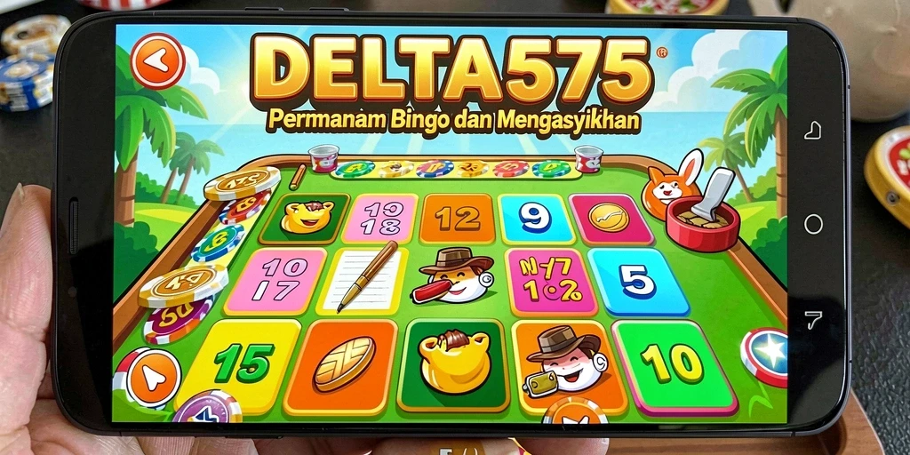 Tampilan menarik gameplay Bingo di DELTA575.