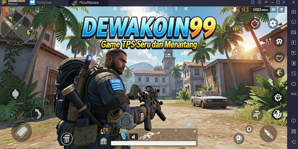 Tampilan gameplay seru dalam DEWAKOIN99 dengan aksi intens