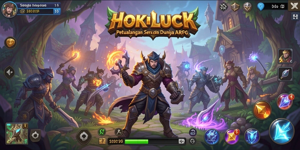 Gameplay HOKILUCK yang mendebarkan dan penuh aksi.