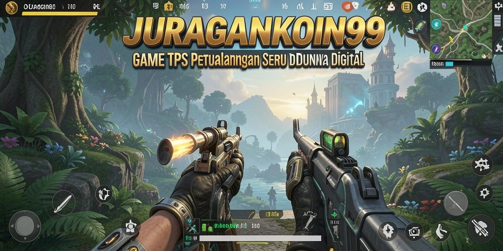 Tampilan seru gameplay JURAGANKOIN99 yang penuh aksi.