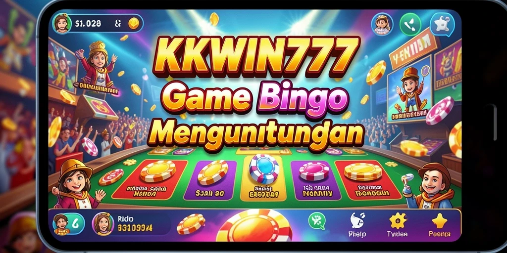 Tampilan utama KKWIN777 yang menampilkan keseruan permainan Bingo.