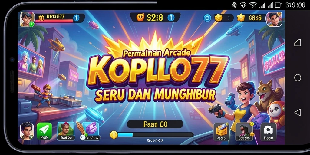 Tampilan gameplay menarik dan penuh aksi di KOPLO77.