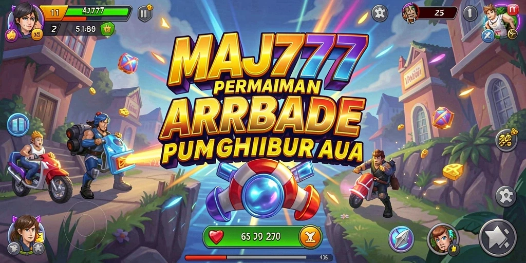 Screenshot gameplay MAJ777 menampilkan aksi seru dan karakter menarik.