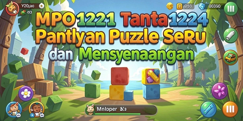 Screenshot MPO1221 menampilkan gameplay Puzzle yang menarik.