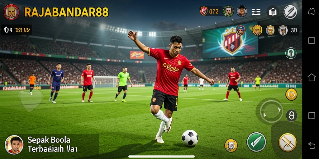 Tampilan gameplay mendebarkan dari RAJABANDAR88 yang penuh aksi.