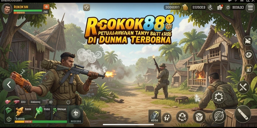 Tampilan gameplay ROKOK88 yang menakjubkan di dunia terbuka.
