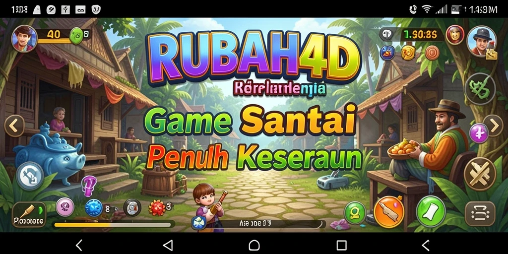 Tampilan gameplay yang mengasyikkan di RUBAH4D.