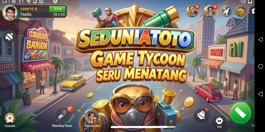 Tampilan gameplay seru dan menantang di SEDUNIATOTO.