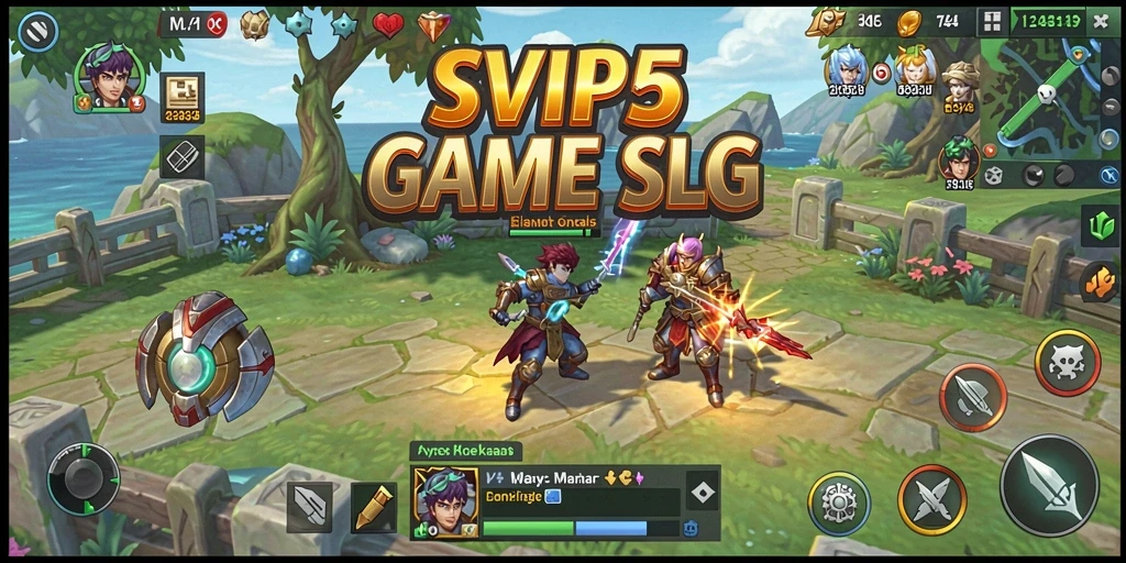Gameplay menarik dari SVIP5 menunjukkan pertempuran strategis dan pembangunan kerajaan.