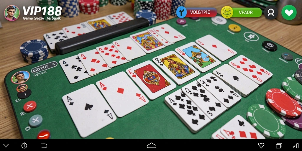 Tampilan screenshot gameplay Gaple yang menarik dan penuh tantangan.